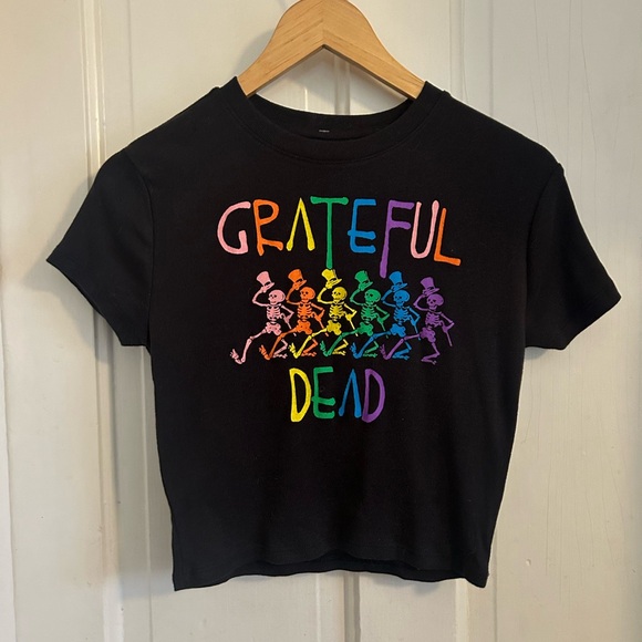 NWT~ GRATEFUL DEAD CROPPED T-SHIRT!!! - Picture 2 of 4